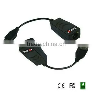 FS-6001U USB Extender, Support USB1.1 up to 100m via Cat5e/6, no Power Adaptor Required thumbnail-2