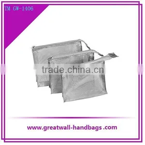 Nice Quality Pink Color With Glossy PVC Cosmetic Bag Quality Choice thumbnail-5