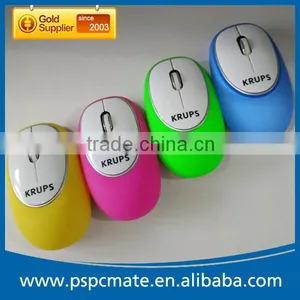 Computer Soft Silicon Anti Stress Wireless Mouse With Usb Mini Receiver thumbnail-1