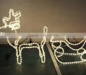 Grow Led Lights LED Magic Colour Christmas Lights for Outdoor Project/LED 3D Motif Christmas Deer Snowman thumbnail-1