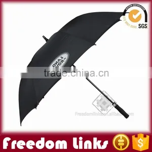 Black Wholesale Custom Umbrella Logo Print thumbnail-1