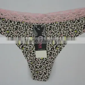 Sexy Lace G-string Transparent Panties thumbnail-1