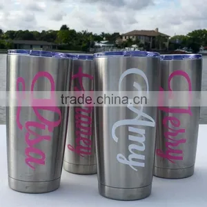 Personalized 20 Oz Vacuum Insulated Stainless Steel Tumblers thumbnail-4
