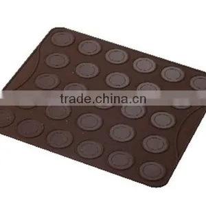 Hot Sale Custom Silicone Macaron Baking Mat thumbnail-1