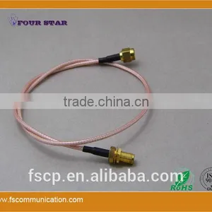 RG316 Cable Assembly With SMA RP-Female Bulkhead to SMA RP-Male Connector thumbnail-6