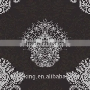 Chinese Traditional Wall Paper Black thumbnail-1