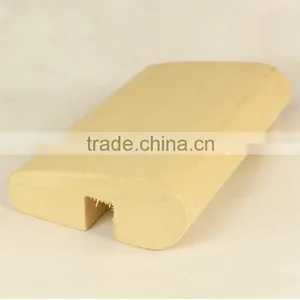 Custom Classic Style Obeche Wood Stair Handrail thumbnail-1