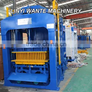 WANTE QT10-15 Automatic Concrete Block Machine Block Maker Machine Supplier's Choice thumbnail-4