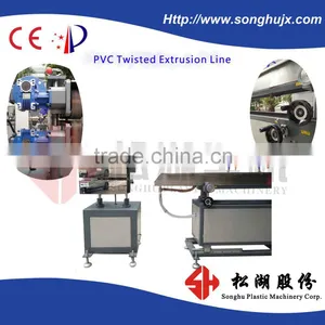 High Speed PVC Twisted Reinforced Pressure Tube Making Machine Automatic thumbnail-1