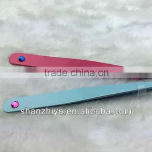 Body Waxing Tweezers With Diamond Straight thumbnail-1