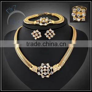 Fashion Bridal Jewelry Set/gold Plate Jewelry to Buy thumbnail-1