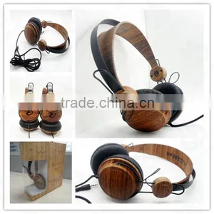 Over Head Wooden Headset for Computer thumbnail-4