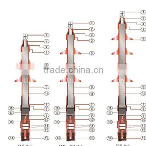 11kV Three Core Copper Conductor Heat Shrinkable Indoor Termination Heat Shrinkable Outdoor Terminal thumbnail-1