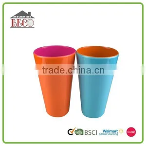 Bright Color Round Melamine Yellow Cup thumbnail-2
