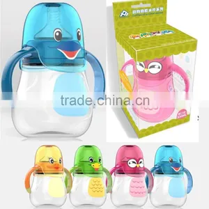 210/280ml Patented Baby Bottle Cute Animal Baby Feeding Bottle thumbnail-2