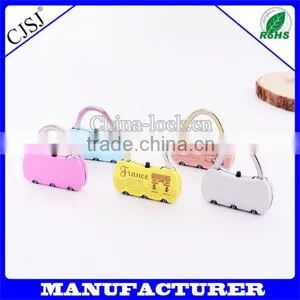 High Quality Fashion Mini Security Combination Lock Suitcase Bag Combination Lock thumbnail-1