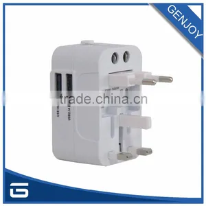 5V 2.1A Electrical Plug Quick Charger Dual Usb thumbnail-3