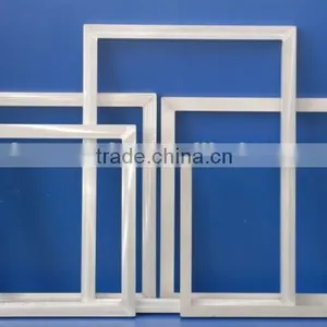 Aluminum Silk Screen Printing Frame 355 Dyed/Yellow Mesh 20" x 24" Manual Press thumbnail-2