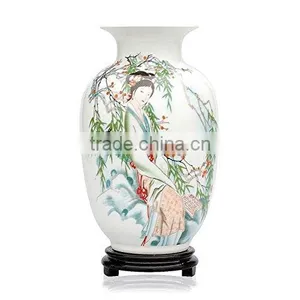 Chinese Beauty Painting Vase thumbnail-1