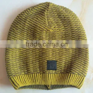 New Simple Custom Knitted Cap for Man in Winter thumbnail-1