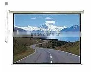Motorized Style Electric Projector Screen,aluminum Case,matte White Projection Screen thumbnail-3