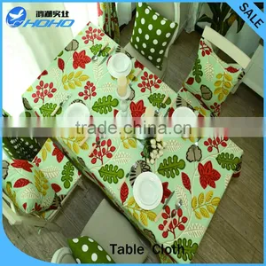 Trade Assurance Manufacturer Direct Supplier Embroidery Design Table Cloth Wedding Table thumbnail-1