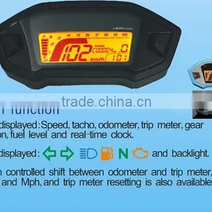 LCD Motorcycle Odometer thumbnail-1