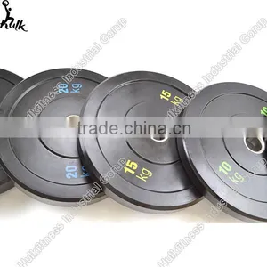 100%rubber Bumper Plates for Crosffit Weightlifting Training thumbnail-1