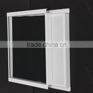Round Straight Perforations Suspended Metal Ceiling Aluminum K Shaped Expansive Ceiling thumbnail-3