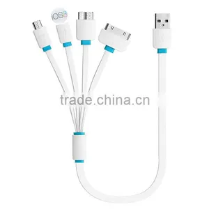 Multifunction 4 in 1 USB Charger Cable for Iphone4/iphone 6/Samsung Galaxy/Android Smartphone Quality Choice thumbnail-3