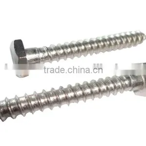 Hex Head Stainless Steel Wood Screw thumbnail-1