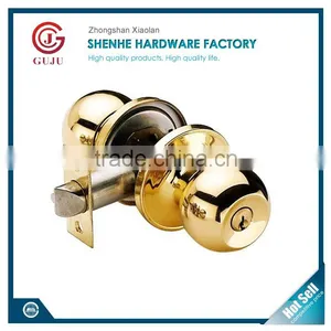 Double Brass Cylinders Office and Institution Use Entry Double Exterior Doors Locks thumbnail-4