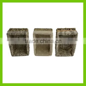 New Design Straw Weave Storage Basket thumbnail-1
