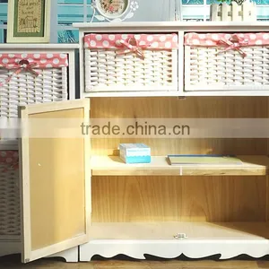 Manufacturers Selling to Korean Rural Style Furniture Porch Ark to Receive Contracted Solid Wood Shoe Ark Store Content Ark thumbnail-6
