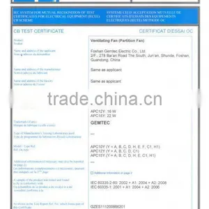 4"100mm Bathroom Extractor Fan,Made of ABS Material,CE,CB &SASO Approval thumbnail-2