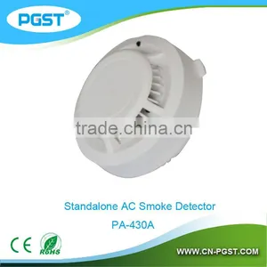 Photoelectric Smoke Heat DetectorPA-430A,9V Battery and 220VAC, CE&ROHS&EN14604 thumbnail-1