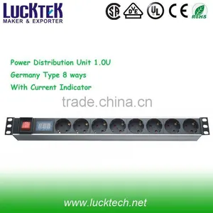 Germany Type Power Distribution Unit With Current Indicator thumbnail-1