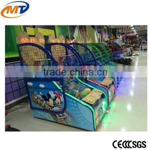 2016 New Indoor Amusement Park Center Equipment Arcade Children Kids /Coin Operated Basketball Shooting Game Machine With CE thumbnail-3