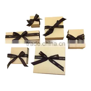 Unique Design Leather Paper Jewellery Packaging Box thumbnail-1