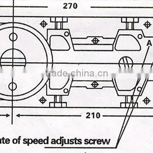 Clearance Price Gymnastics Floor Spring Hinge Parts thumbnail-4