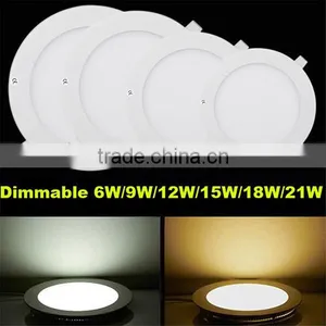 Cheapest High Quality CE ROHS 3W 6W 9W 12W 18W Round Square LED Recessed Panel Light thumbnail-1