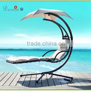 PE Wicker Rattan Outdoor Gazebo Swing thumbnail-5