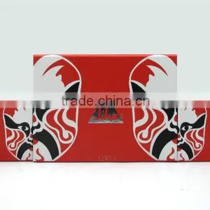 Pretty Red Tea Box With Facebook Picture thumbnail-2