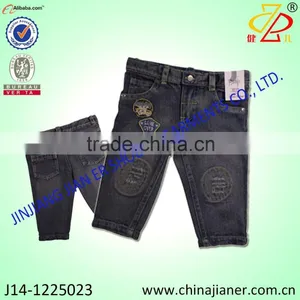 New Style Products 100%cotton Wholesale Jeans Baby Pants thumbnail-1