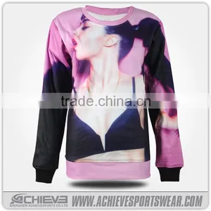 Wholesale Sportswear, Cheap Custom 100 Polyester Sweatshirt thumbnail-6