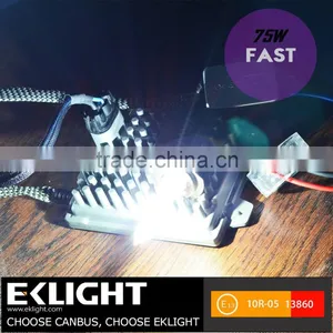 EK Q7F Special Design Super Slim Fast Start 12V 75W HID Canbus Ballast Coversion Kit thumbnail-3