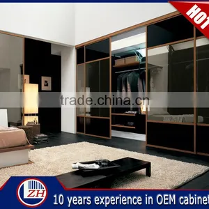 Latest Plywood Bedroom Wardrobe Design, Wardrobe Cabinet Walk in Wardrobe thumbnail-3
