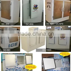 Bagged Ice Storage Bin of Double Compartment Design VT400 thumbnail-6