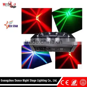 8pcs*10W Spider Moving Light Professional Stage Lighting thumbnail-1