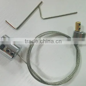 Wire Rope Cross Clamp/glass Clip With Wire Made in China thumbnail-1